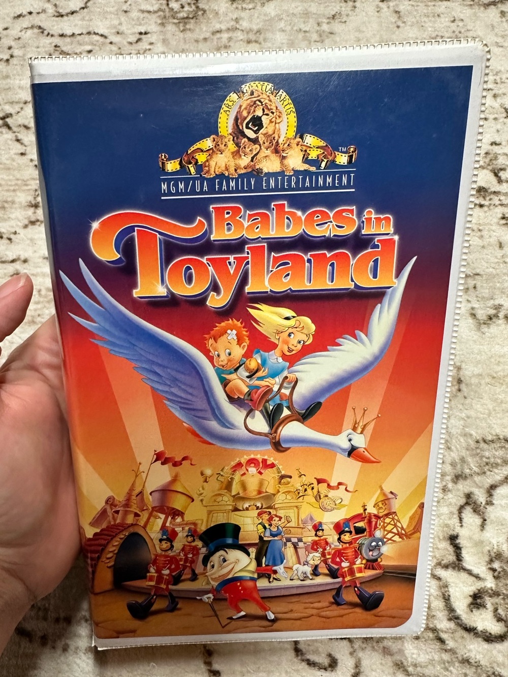 Vintage 1997 Babes in Toyland VHS – MGM/UA Family Entertainment Animated Classic